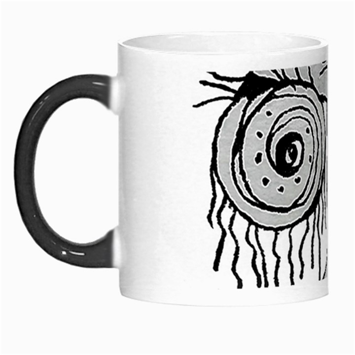 Weird Fantasy Creature Drawing Morph Mugs