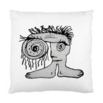 Weird Fantasy Creature Drawing Standard Cushion Case (One Side) Front