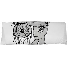 Weird Fantasy Creature Drawing Body Pillow Case (dakimakura) by dflcprintsclothing