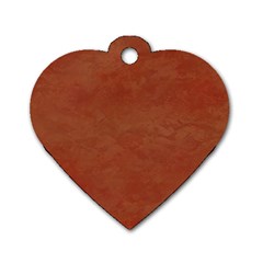 Toffee Dog Tag Heart (one Side) by kiernankallan