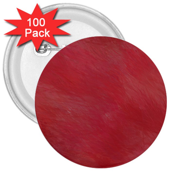 Red Velvet 3  Buttons (100 pack) 