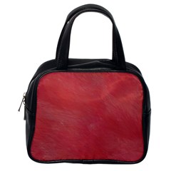 Red Velvet Classic Handbag (one Side) by kiernankallan