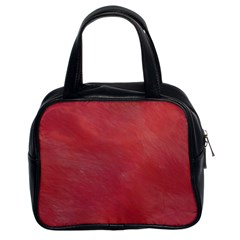 Red Velvet Classic Handbag (two Sides) by kiernankallan