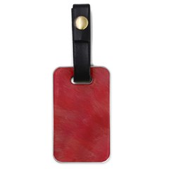 Red Velvet Luggage Tag (one Side) by kiernankallan