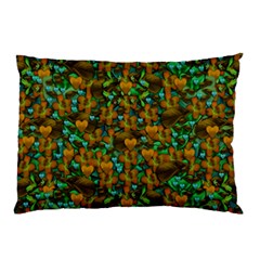 Love Forest Filled With Respect And The Flower Power Of Colors Pillow Case by pepitasart