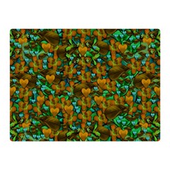 Love Forest Filled With Respect And The Flower Power Of Colors Double Sided Flano Blanket (mini)  by pepitasart