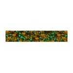 Love Forest Filled With Respect And The Flower Power Of Colors Flano Scarf (Mini) Back