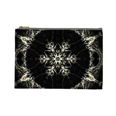 Bnw Mandala Cosmetic Bag (large) by MRNStudios