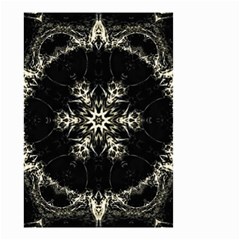 Bnw Mandala Small Garden Flag (two Sides) by MRNStudios