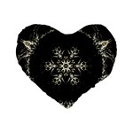 BNW Mandala Standard 16  Premium Heart Shape Cushions Front