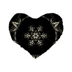 BNW Mandala Standard 16  Premium Heart Shape Cushions Back