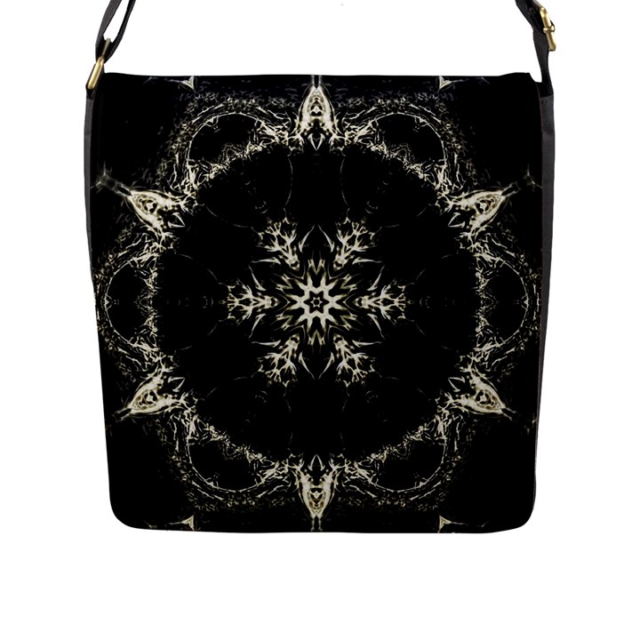 BNW Mandala Flap Closure Messenger Bag (L)