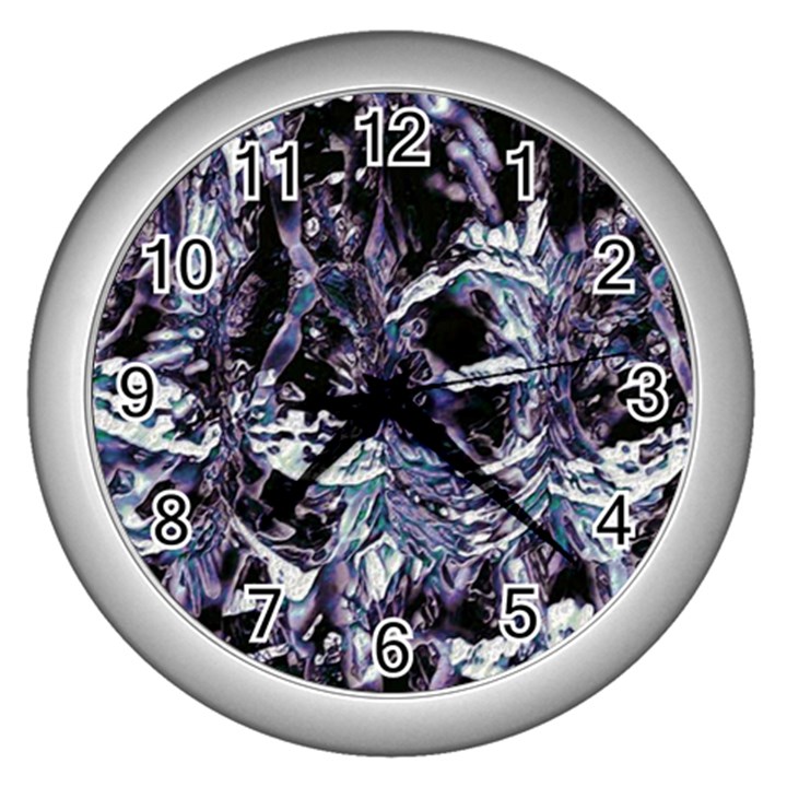 Unraveled Wall Clock (Silver)