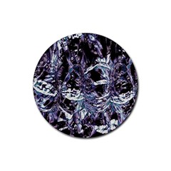 Unraveled Rubber Round Coaster (4 Pack)  by MRNStudios