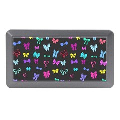 Bows On Black Memory Card Reader (mini) by Daria3107