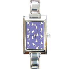 Ghost  Rectangle Italian Charm Watch by SychEva