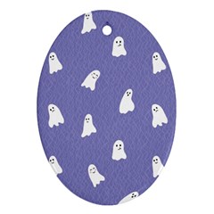 Ghost  Ornament (oval) by SychEva