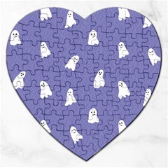 Ghost  Jigsaw Puzzle (heart) by SychEva