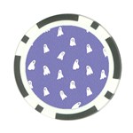 Ghost  Poker Chip Card Guard Front