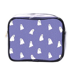 Ghost  Mini Toiletries Bag (one Side) by SychEva