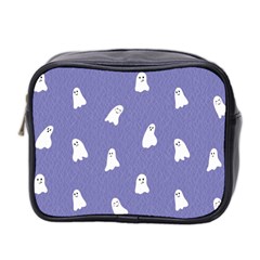 Ghost  Mini Toiletries Bag (two Sides) by SychEva