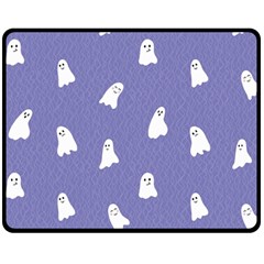 Ghost  Fleece Blanket (medium)  by SychEva