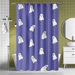 Ghost  Shower Curtain 48  X 72  (small)  by SychEva