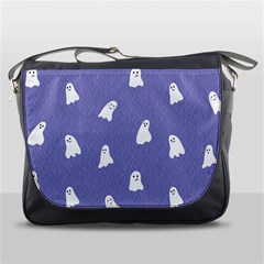 Ghost  Messenger Bag by SychEva