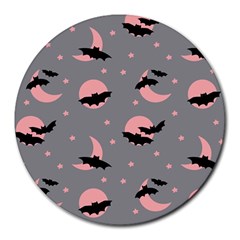 Bat Round Mousepads by SychEva