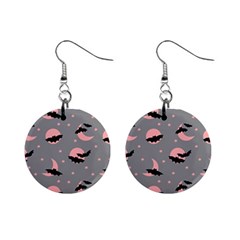 Bat Mini Button Earrings by SychEva