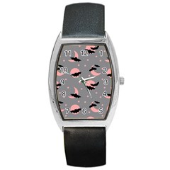 Bat Barrel Style Metal Watch by SychEva