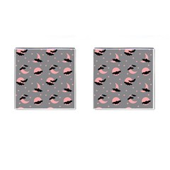 Bat Cufflinks (square) by SychEva