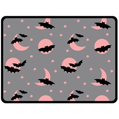 Bat Double Sided Fleece Blanket (large)  by SychEva