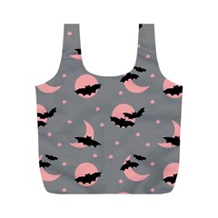 Bat Full Print Recycle Bag (m) by SychEva