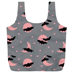 Bat Full Print Recycle Bag (xxl) by SychEva