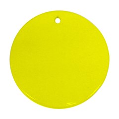 Yellow Ornament (round)