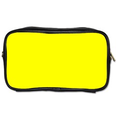 Yellow Toiletries Bag (two Sides) by SomethingForEveryone