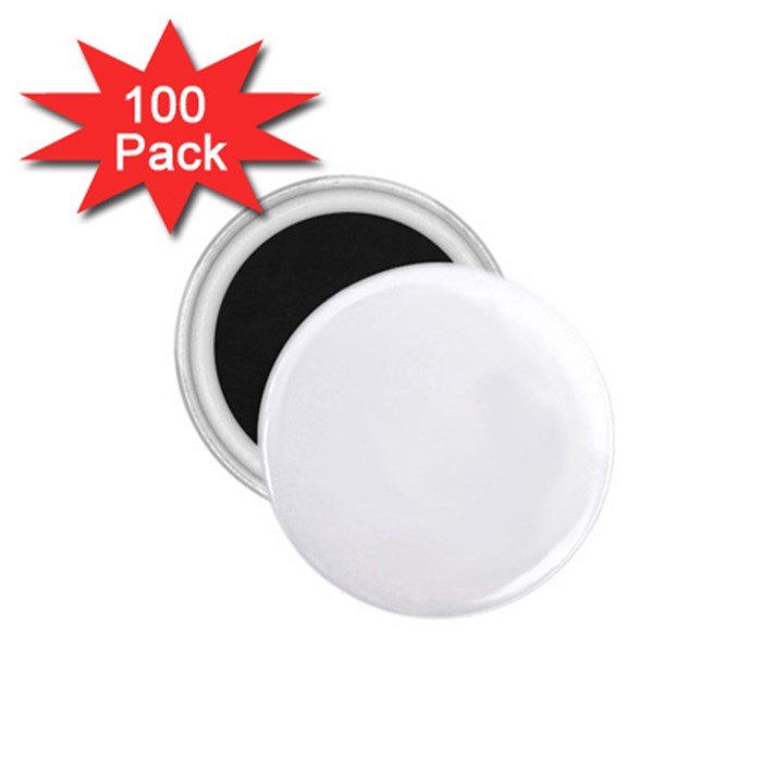 White 1.75  Magnets (100 pack) 