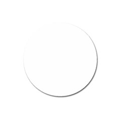 White Magnet 3  (round) by SomethingForEveryone