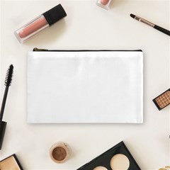 White Cosmetic Bag (medium) by SomethingForEveryone