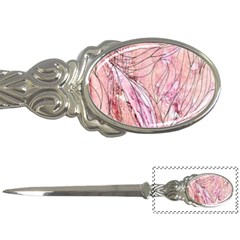 Flowing Petals Letter Opener by kaleidomarblingart