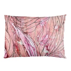 Flowing Petals Pillow Case by kaleidomarblingart