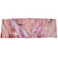 Flowing Petals Body Pillow Case Dakimakura (two Sides) by kaleidomarblingart