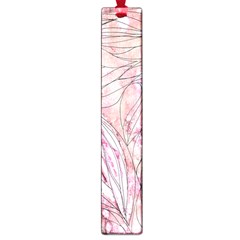 Flowing Petals Large Book Marks by kaleidomarblingart