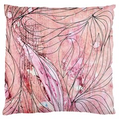 Flowing Petals Standard Flano Cushion Case (two Sides) by kaleidomarblingart