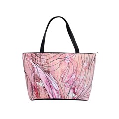 Flowing Petals Classic Shoulder Handbag by kaleidomarblingart