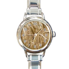 Wheat-field Round Italian Charm Watch by SomethingForEveryone