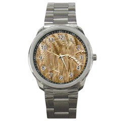 Wheat-field Sport Metal Watch by SomethingForEveryone