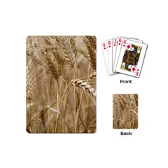 Wheat-field Playing Cards Single Design (mini) by SomethingForEveryone