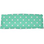 1950 Sea Foam Green White Dots Body Pillow Case Dakimakura (Two Sides) Front